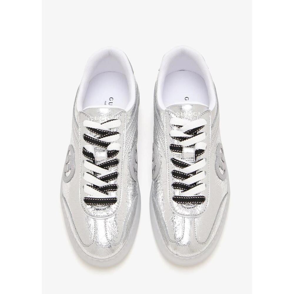 Gucci G75 Metallic Sneakers(PLEASE REQUEST YOUR SIZE FOR PURCHASING) - Picture 3 of 3